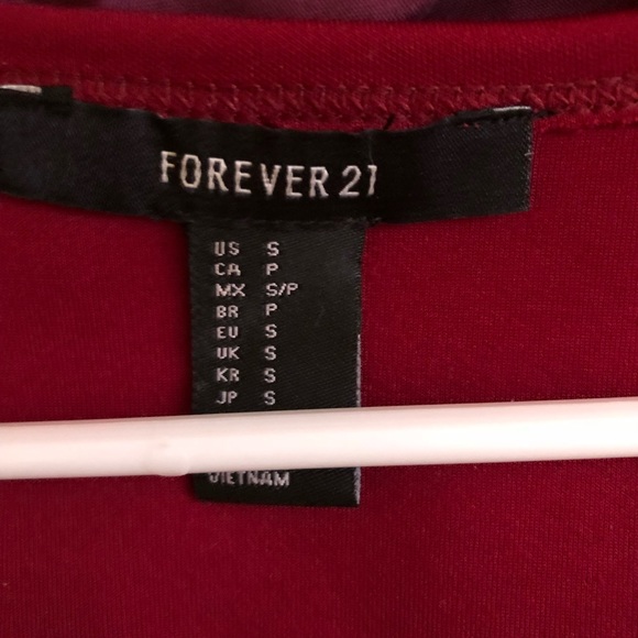 RED F21 TOP - Picture 3 of 4